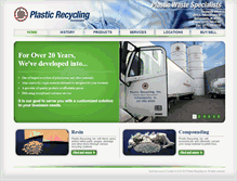 Tablet Screenshot of plastic-recycling.net